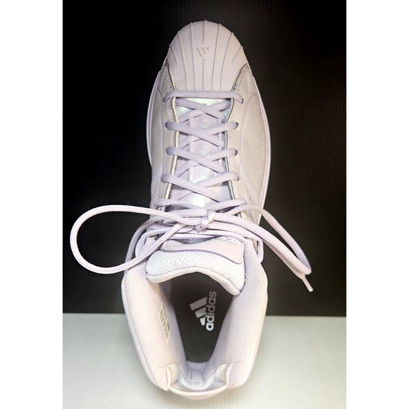 2020 Mens Adidas Pro Model 2G Purple Tint, Size 13 Rare Basketball floor sample - Picture 7 of 9